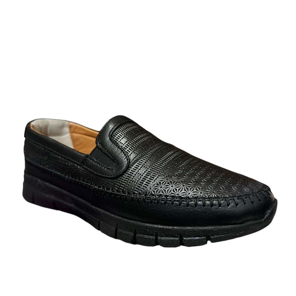 Kristal Dr.265 Tam Ortopedik İçi Dışı Hakiki Deri Kadın Ayakkabı - Siyah - 40