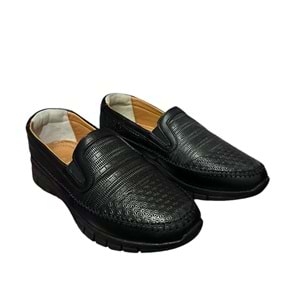 Kristal Dr.265 Tam Ortopedik İçi Dışı Hakiki Deri Kadın Ayakkabı - Siyah - 40