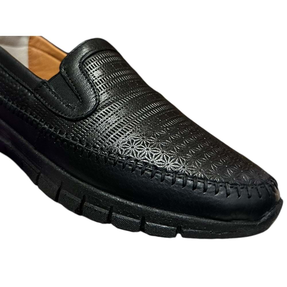 Kristal Dr.265 Tam Ortopedik İçi Dışı Hakiki Deri Kadın Ayakkabı - Siyah - 40