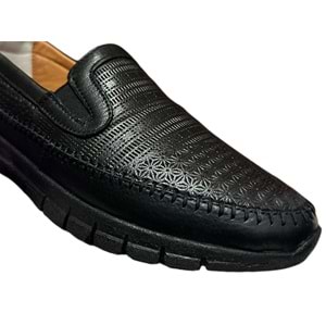 Kristal Dr.265 Tam Ortopedik İçi Dışı Hakiki Deri Kadın Ayakkabı - Siyah - 40