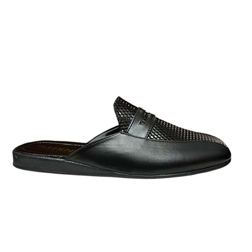 Kristal Hkn.02 Anatomik Taban Çeyiz Erkek Terlik - Siyah - 44