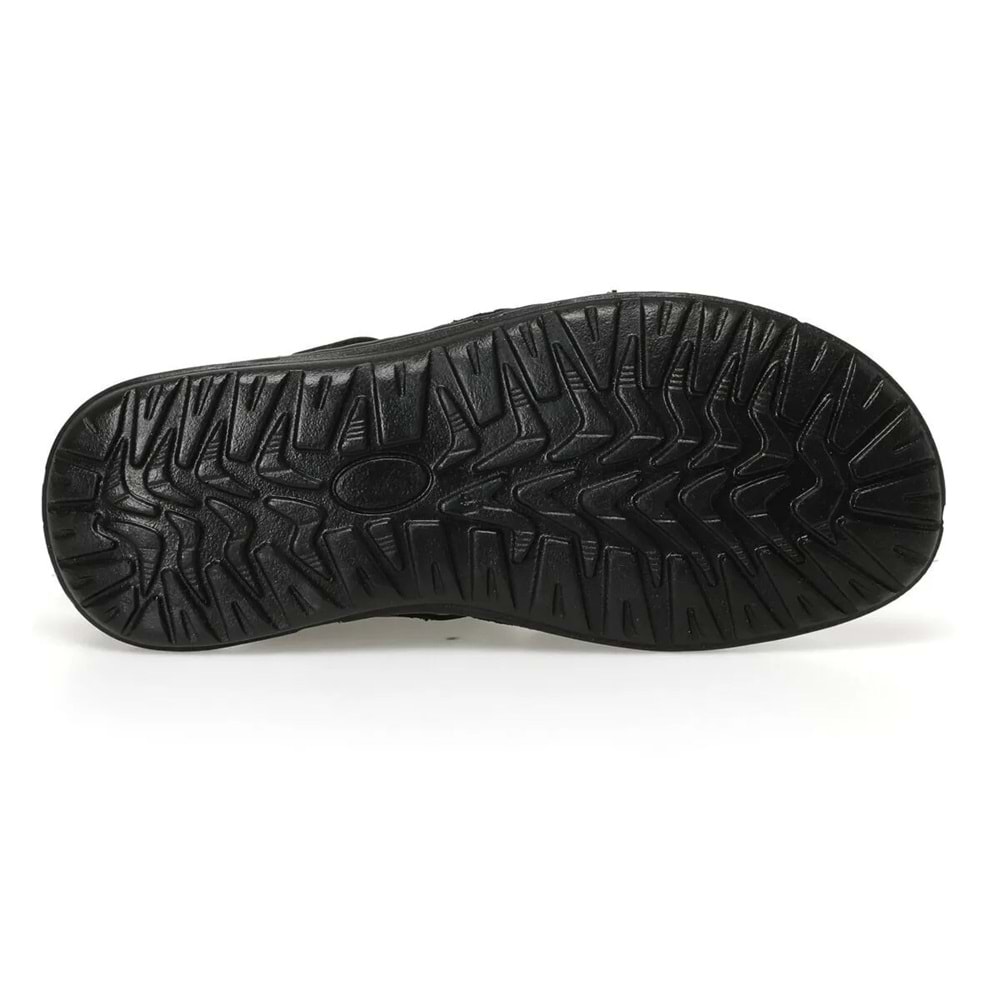 Polaris Anatomik Hakiki Deri Erkek Sandalet - 170007.M 4FX - Kahverengi - 45