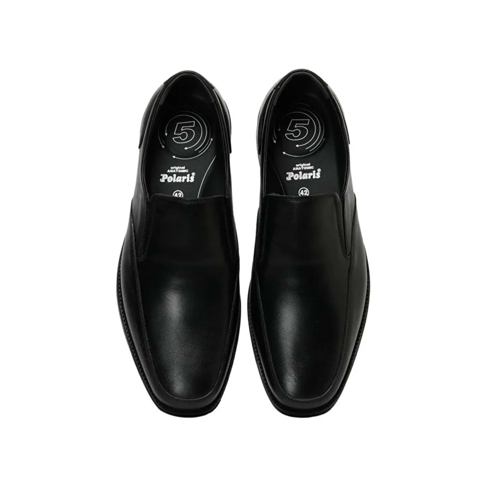 Polaris 106786.M 3FX Anatomik Taban Hakiki Deri Erkek Ayakkabı - Siyah - 42