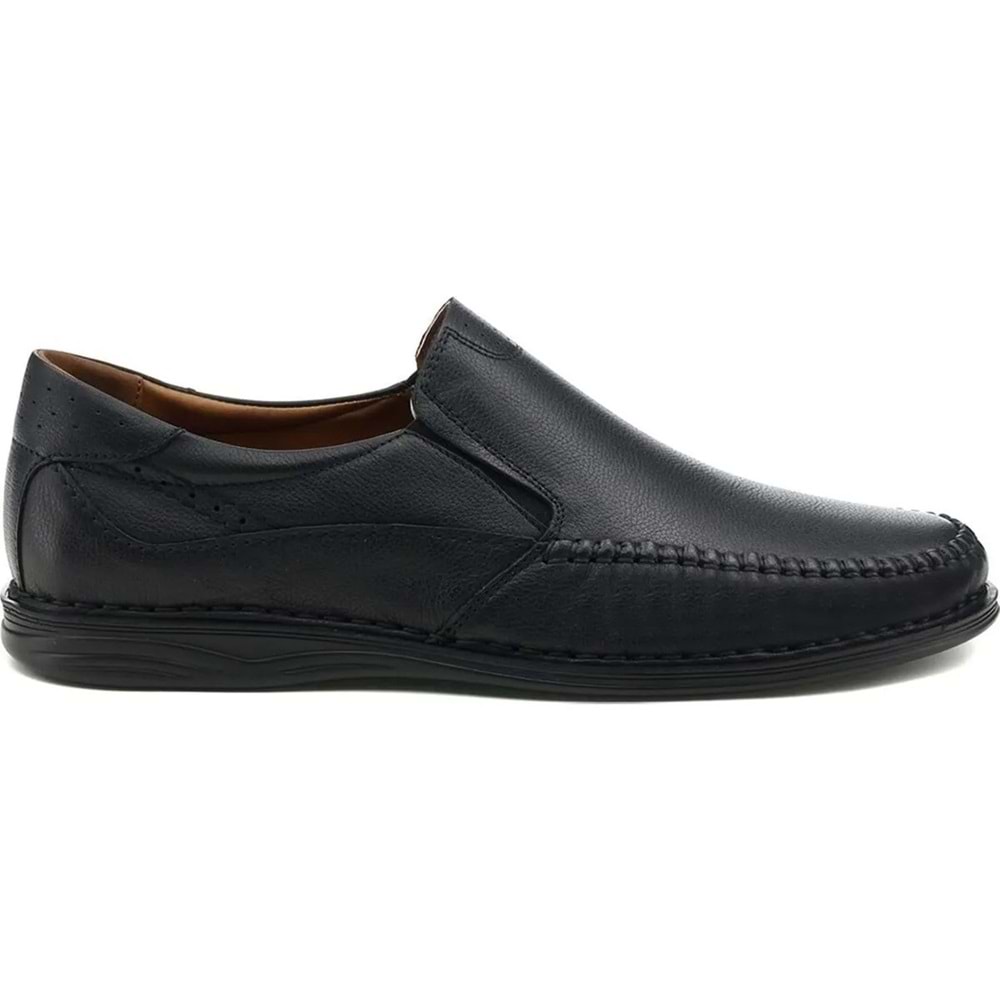 Polaris 105517.M 4FX Anatomik Taban Hakiki Deri Erkek Ayakkabı - Siyah - 40