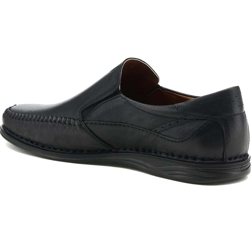 Polaris 105517.M 4FX Anatomik Taban Hakiki Deri Erkek Ayakkabı - Siyah - 40