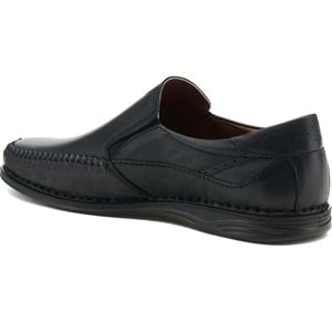 Polaris 105517.M 4FX Anatomik Taban Hakiki Deri Erkek Ayakkabı - Siyah - 40