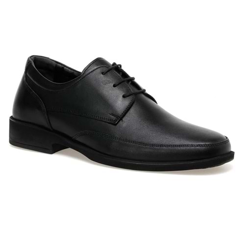 Polaris 106787.M 3FX Anatomik Taban Hakiki Deri Erkek Ayakkabı - Siyah - 42