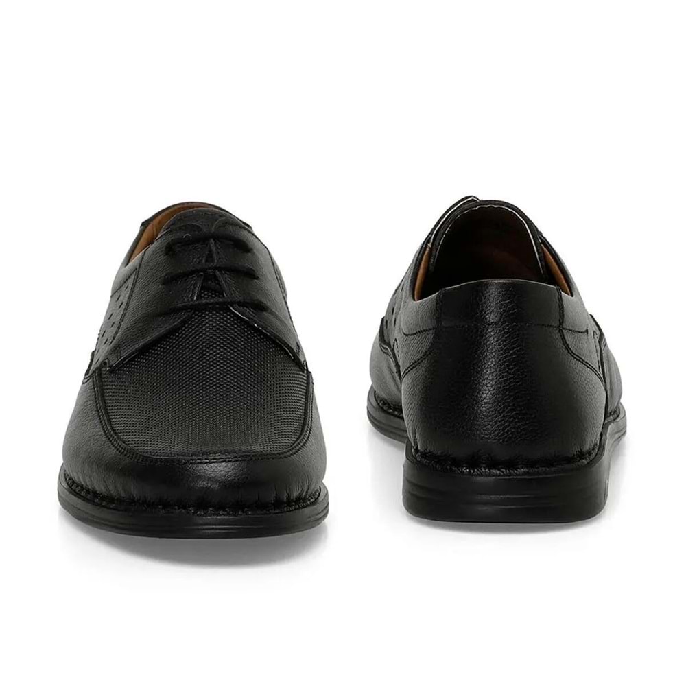 Polaris 102384C.M 4FX Anatomik Taban Hakiki Deri Erkek Ayakkabı - Siyah - 40