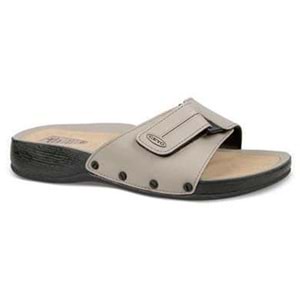 Ceyo 3000-2 (35-39) Tam Ortopedik Cırtlı Kadın Terlik - Bej - 35