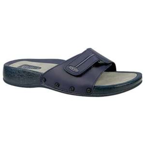 Ceyo 3000-2 (35-39) Tam Ortopedik Cırtlı Kadın Terlik - lacivert - 35