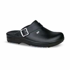 Ceyo 9926-1 Tam Ortopedik Kaymaz Taban Sabo Erkek Terlik (40-46) - Siyah - 41