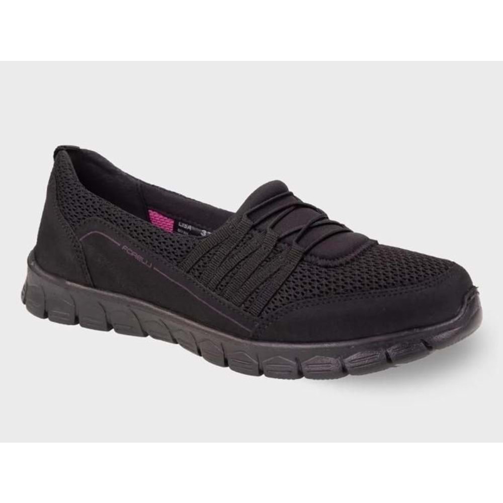 Forelli Lısa-G Comfort tam ortopedik Kadın Ayakkabı - Siyah - 40