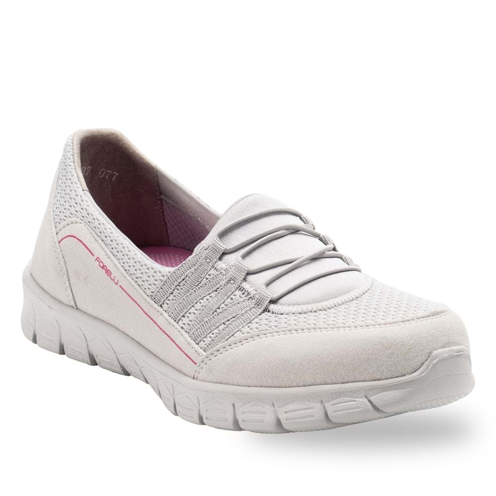 Forelli Lısa-G Comfort tam ortopedik Kadın Ayakkabı - Gri - 37