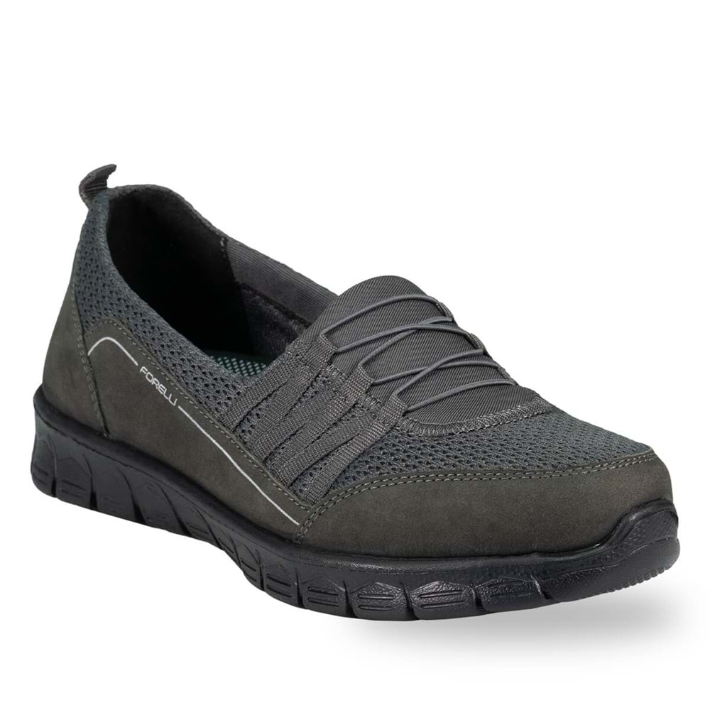 Forelli Lısa-G Comfort tam ortopedik Kadın Ayakkabı - Füme - 36