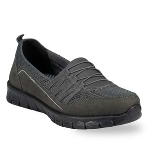 Forelli Lısa-G Comfort tam ortopedik Kadın Ayakkabı - Füme - 36