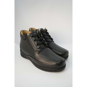 Kristal Dr.220 Tam Ortopedik Hakiki Deri Kadın Bot - Siyah - 36