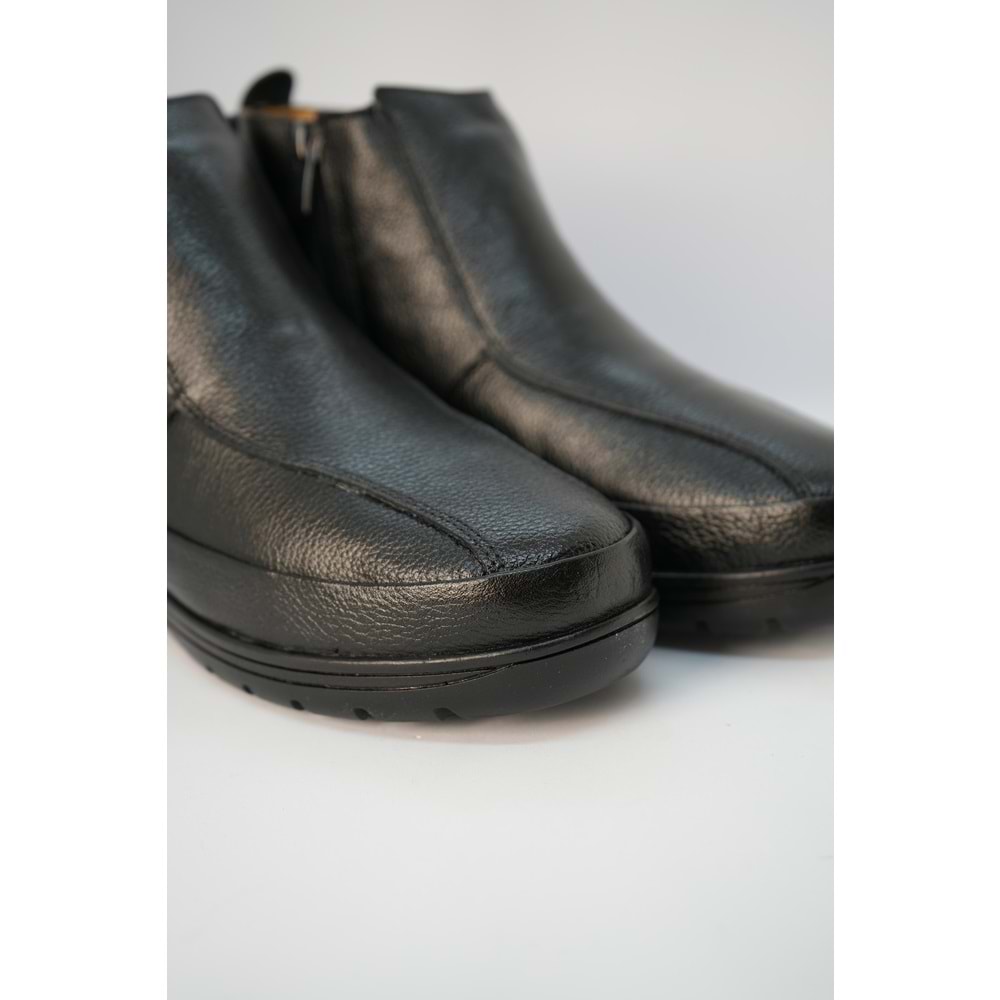 Kristal Dr.218 Tam Ortopedik Hakiki Deri Kadın Bot - Siyah - 38