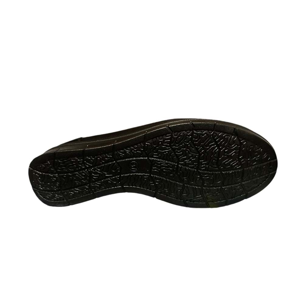 Kristal Mr.04 Anatomik İçi Dışı Hakiki Deri Kadın Ayakkabı - Mr.04 - Siyah - 38