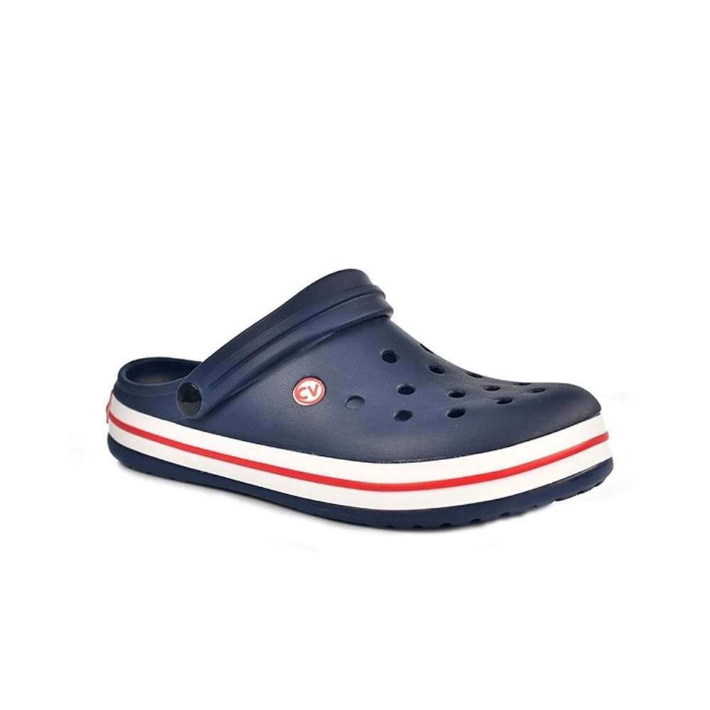 Kristal Crcl. Önü Kapalı Yumuşak Tabanlı Erkek Terlik - Crcl. - lacivert - 45