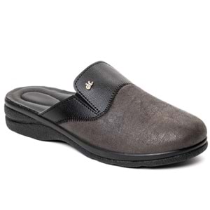 Kristal Cv.177104.45 Anatomik Taban Önü Kapalı Erkek Ev Terlik - Cv.177104.45 - Gri - 40