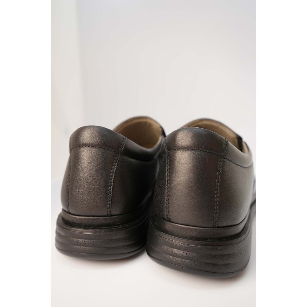 Kristal Dim.404-3 Tam Ortopedik İçi Dışı Hakik Deri Erkek Ayakkabı - Dim.404-3 - Siyah - 40