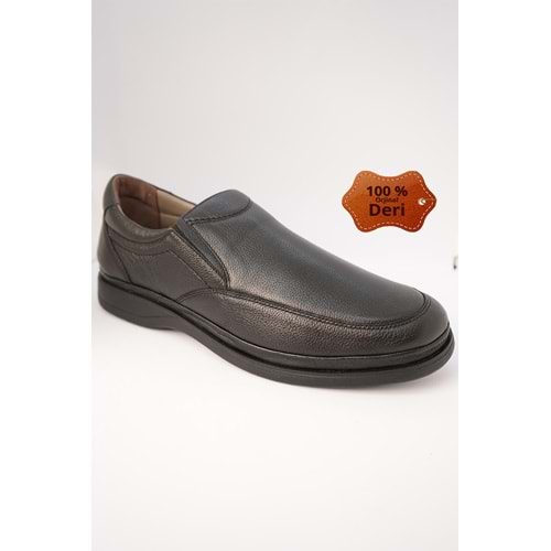 Kristal Dim.209-L Tam Ortopedik İçi Dışı Hakiki Deri Erkek Ayakkabı - Dim.209-L - Siyah - 40