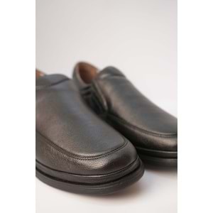 Kristal Dim.209-L Tam Ortopedik İçi Dışı Hakiki Deri Erkek Ayakkabı - Dim.209-L - Siyah - 40