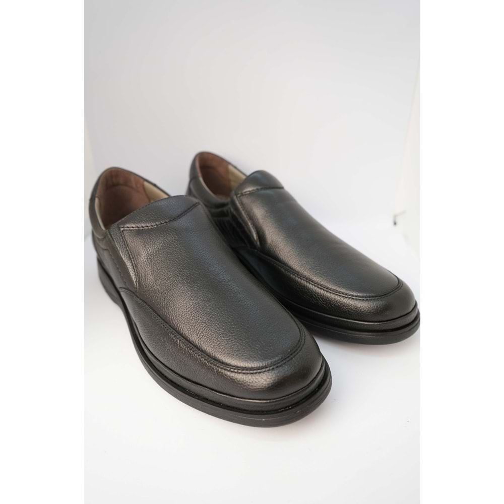 Kristal Dim.209-L Tam Ortopedik İçi Dışı Hakiki Deri Erkek Ayakkabı - Dim.209-L - Siyah - 40