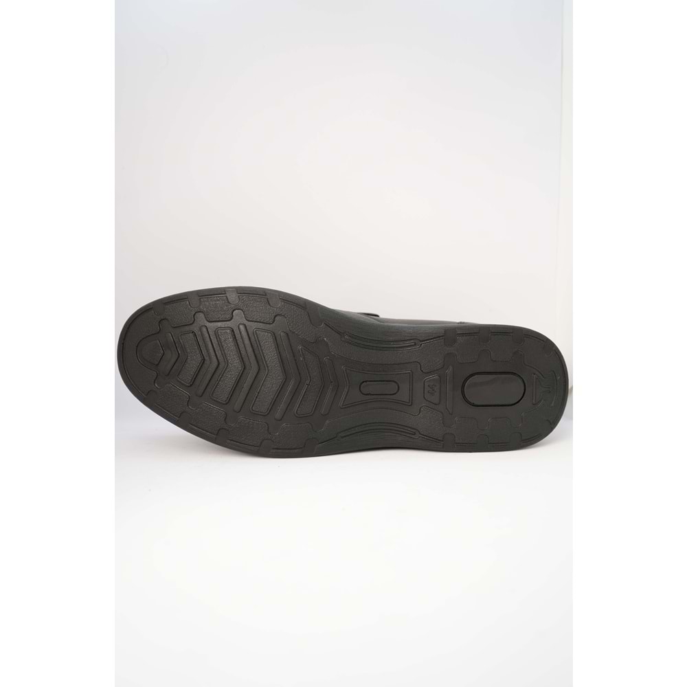 Kristal Dim.209-L Tam Ortopedik İçi Dışı Hakiki Deri Erkek Ayakkabı - Dim.209-L - Siyah - 40