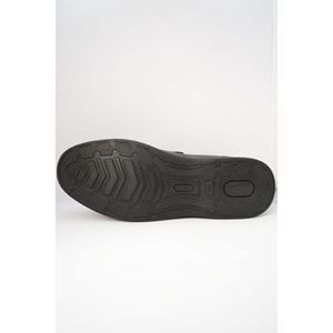 Kristal Dim.209-L Tam Ortopedik İçi Dışı Hakiki Deri Erkek Ayakkabı - Dim.209-L - Siyah - 40