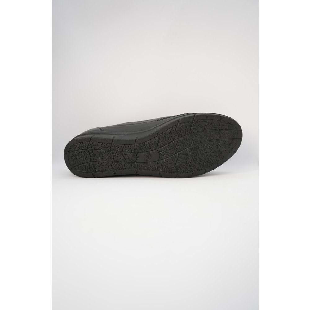 Kristal Mr. 05 Tam Ortopedik İçi Dışı Hakiki Deri Kadın Ayakkabı - Mr.05 - Siyah - 39