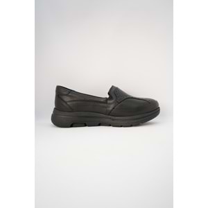 Forex Tam Ortopedik İçi Dışı Hakiki Deri Kadın Ayakkabı - Siyah - 40