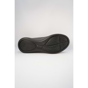 Forex Tam Ortopedik İçi Dışı Hakiki Deri Hafif Taban Kadın Ayakkabı - Siyah - 40