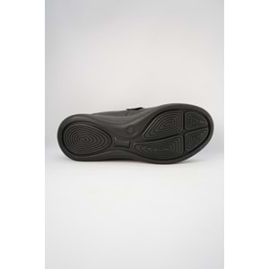 Forex Tam Ortopedik İçi Dışı Hakiki Deri Hafif Kadın Ayakkabı - Siyah - 40