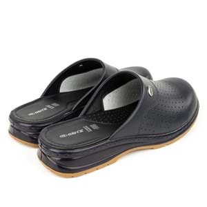 Muya Sabo Tam Ortopedik Kaymaz Taban Kadın Terlik - lacivert - 36