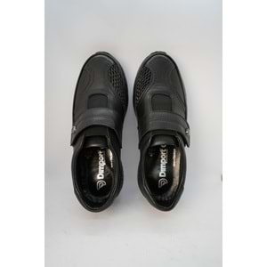 Kristal Dim.1223 Tam Ortopedik Hakiki Deri Kadın Ayakkabı - Siyah - 37