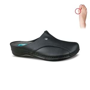 Ceyo 9946-24 Tam Ortopedik Kadın Terlik - Siyah - 35