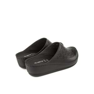 Muya Ella Anatomik Tabanlı Önü Kapalı Kadın Terlik - Siyah - 40