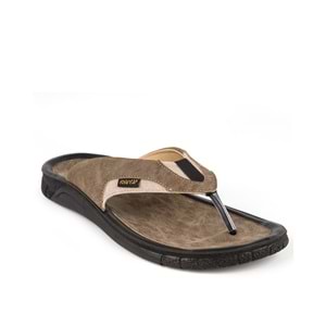 Muya Astra Parmak Arası Erkek Terlik - Vizon - 41