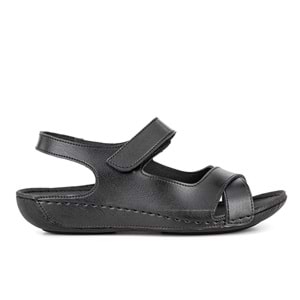 Muya Ariana Anatomik Tabanlı Kadın Sandalet - Siyah - 36