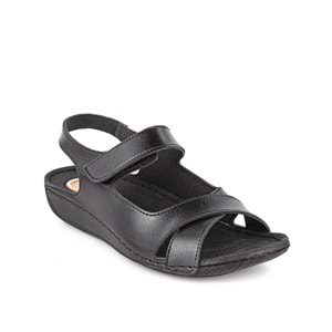 Muya Ariana Anatomik Tabanlı Kadın Sandalet - Siyah - 36