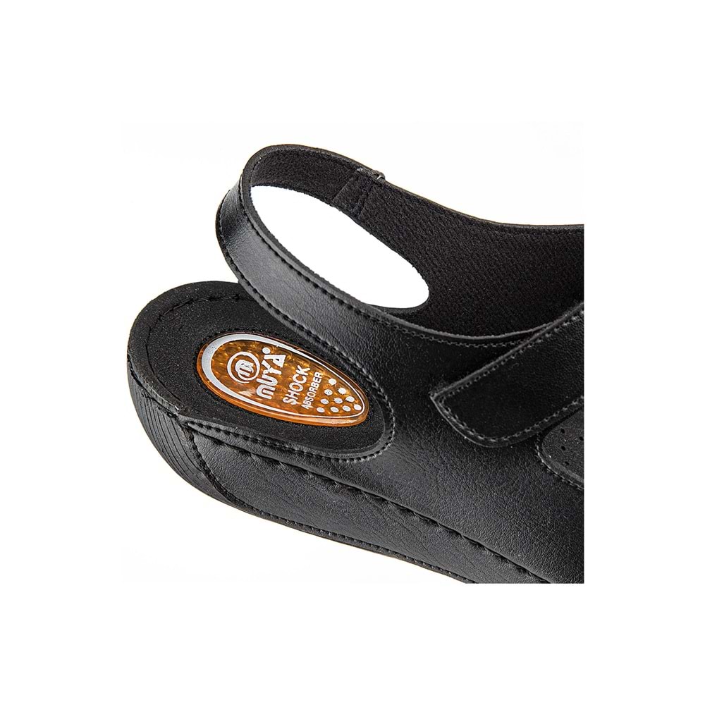 Muya Ariana Anatomik Tabanlı Kadın Sandalet - Siyah - 36