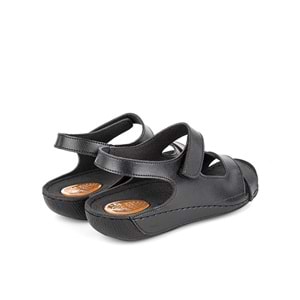 Muya Ariana Anatomik Tabanlı Kadın Sandalet - Siyah - 36