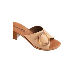 Muya Andra Anatomik Tabanlı Kadın Terlik - Bej - 40