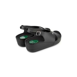 Muya İngane Anatomik Tabanlı Kadın Sandalet - Siyah - 36