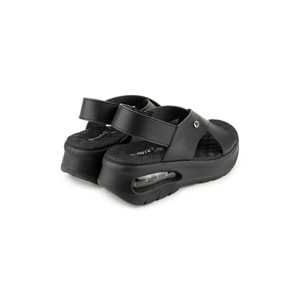 Muya Nwanwa Airmax Tabanlı Kadın Sandalet - Siyah - 37