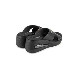 Muya Nap Airmax Tabanlı Kadın Terlik - Siyah - 36