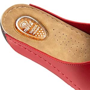 Muya Yara Tam Ortopedik Kadın Terlik - Bordo - 40