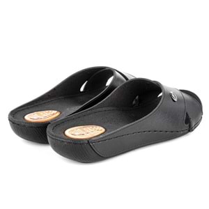 Muya Yara Tam Ortopedik Kadın Terlik - Siyah - 40