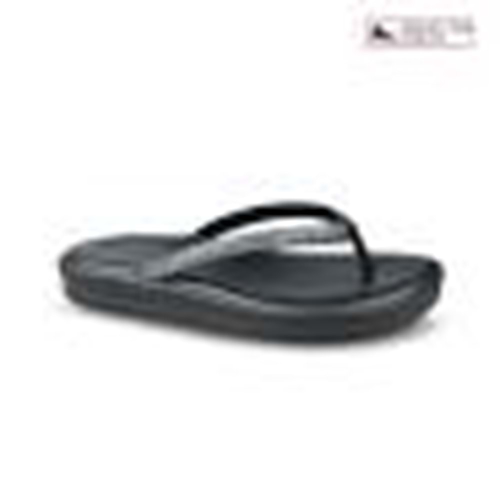 Ceyo 9986-7 Tam Ortopedik Kadın Parmak Arası Terlik - Siyah - 40